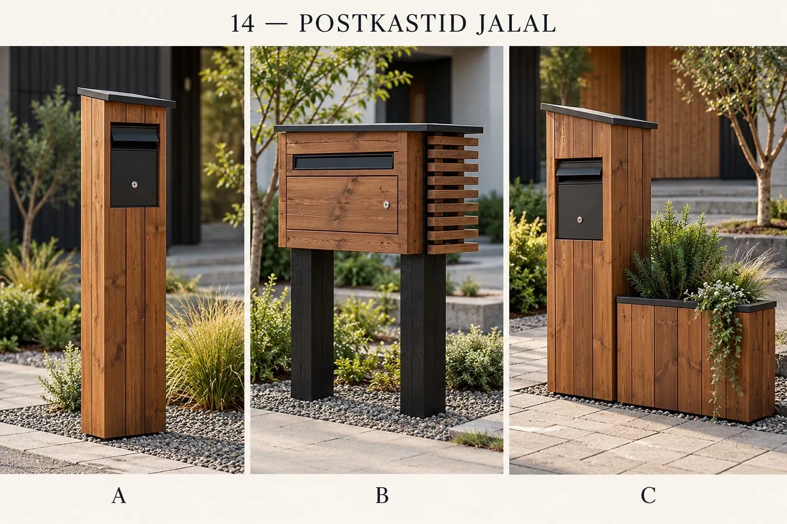 Postkastid jalal